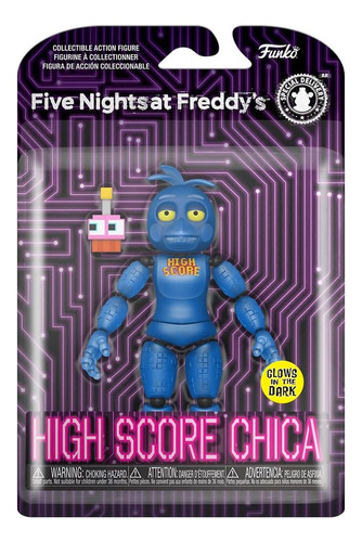Figura High Score Chica Five Nights At Freddy Edition Glow