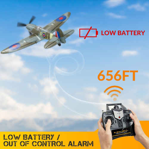 Ckyschn Rc Avion 4 Chanels, Volantexrc Spitfire V2 Rc Air...