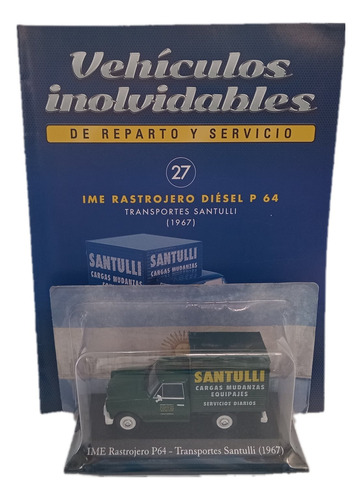 Autos Coleccion Reparto Y Servicio Ime Rastrojero Santulli 