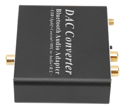 L Digital To Analog Audio Converter Dac Rca 3.5mm Jack