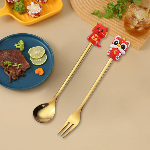 Juego De Cubiertos Para Fiesta, Vajilla Con 2 Piezas