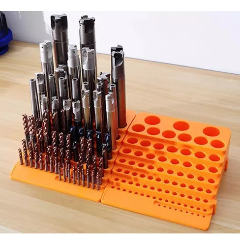 Caja De Almacenamiento De Brocas Para Fresadora, Portaherram