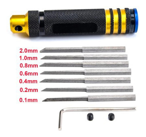 7 Em 1 Modelo Scriber Scribe Linha Detalhe Scriber