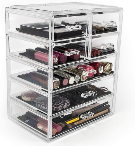 Gabinete Organizador De Acrilico Para Cosmeticos Y Joyas 