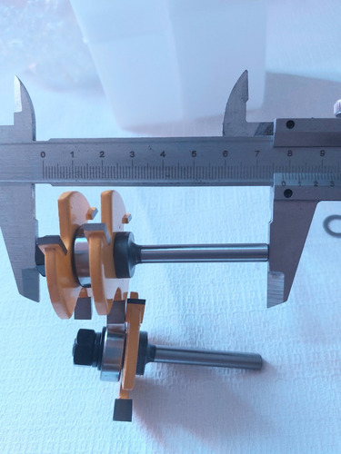 Brocas Para Router Para Machimbrado 1/4 Ensamble Zanco