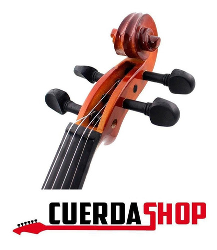 Imagen 4 de 8 de Violín Stradella 4/4 Con Estuche, Arco, Resina Y Mentonera