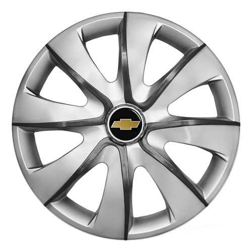 Calota 13'' Prime Silver Graphite Celta Corsa Prisma Classic
