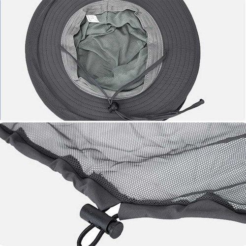 Mosquito Antisombrero Unisex Jungl Bucket Para Exteriores Y