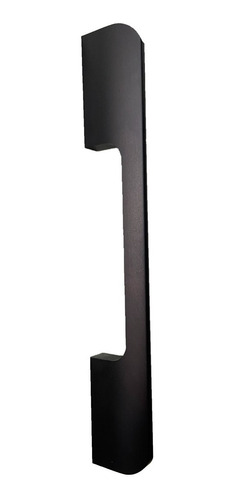 Jaladera Grande Alacena Negra Moderna 320m Rectangular 5pz