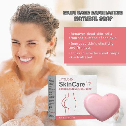 Jabón De Baño Exfoliante Para Eliminar El Acné Las Manchas O