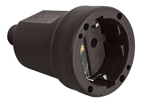 Imagen 1 de 2 de Ficha Hembra Schuko Pvc Reforzado Contactum