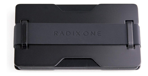 Radix One Black Steel - Bloqueador Rfid Minimalista Bolsillo