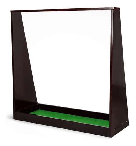 Soporte De Golf De Madera Para 13 Palos Con Césped Artificia