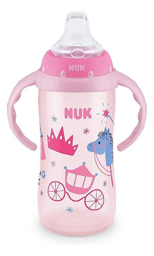 Taza Entrenadora Con Asas Nuk 10oz 1pz Rosa Aventura