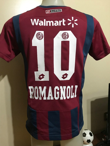 Camiseta San Lorenzo 2010 2011 Romagnoli #10 Argentina M - L