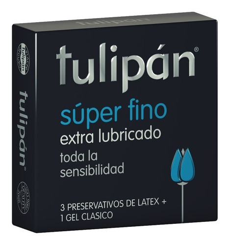 Preservativo Tulipan X 12 Super Fino Extra Lubricado