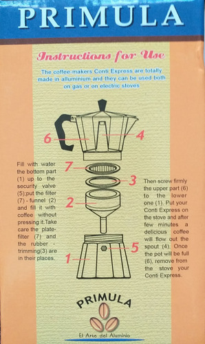 Imagen 5 de 5 de Cafetera Greca Express 9 Tazas Original Super Precio