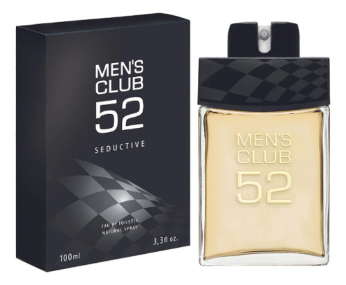 Perfume Masculino Euro Essence Men's Club 52 Seductive 100ml