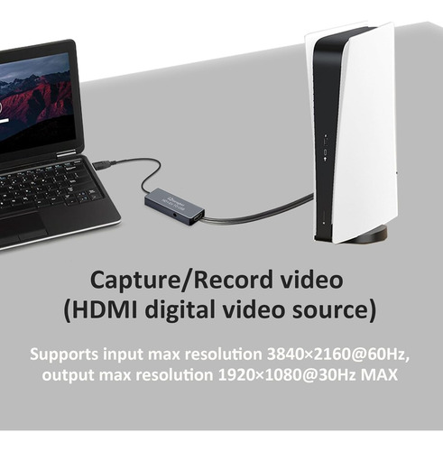 Usb Video Capture Card For Vhs/hdmi/av/rca - Analog To Di...