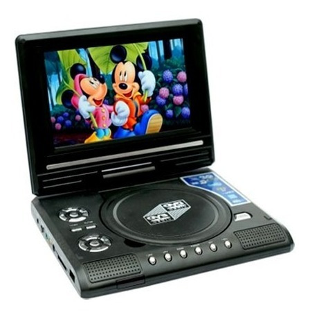 Dvd Portatil Carro 7.8  Pantalla 180° Tv  Sd Usb Pelicula 