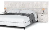 Comprar Respaldo De Sommier 2 Plazas Dormitorio Mesas De Luz 