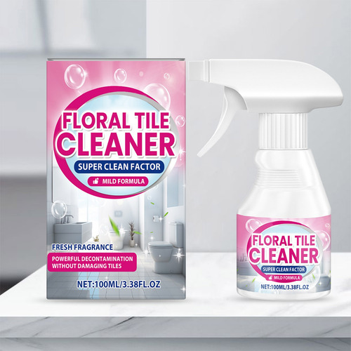 Limpiador De Azulejos Florales De 100 Ml, Limpiador De Azule