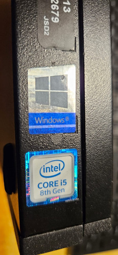 Dell Optiplex 3070 Mic 500gb Ssd M.2 Core I5 8th Gen Mem 12 (Usado)