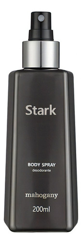 Mahogany Deo Stark Body Spray 200ml Volume Da Unidade 200 Ml