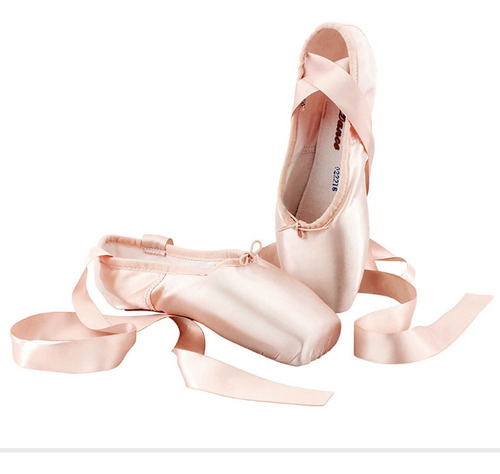 Zapatillas De Ballet Profesionales Attr Para Mujer Con Cinta