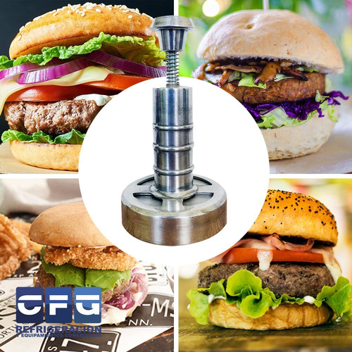Formadora De Hamburguesas Manual 12 Cm - Aluminio