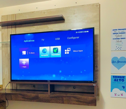 Imagem 3 de 3 de Smart Tv Philco 55 Polegada Semi-nova + Suporte Grátis!