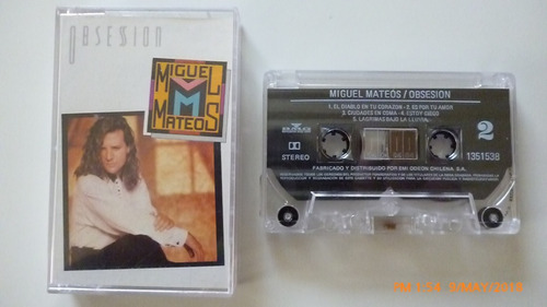 Miguel Mateos Cassette Original Obsesión