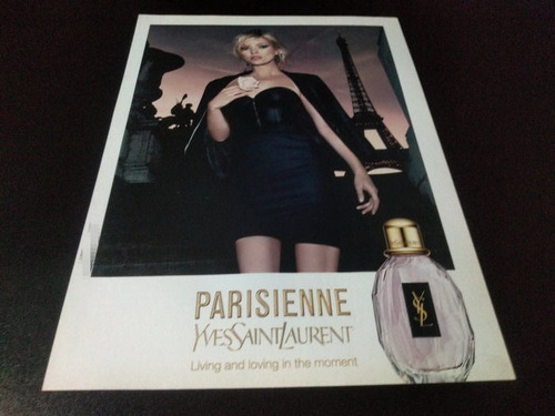 (pf661) Publicidad Parisienne * Kate Moss