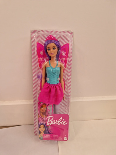 Barbie Dreamtopia Muñeca De Hadas Alas Rosas. No Envío (Usado)