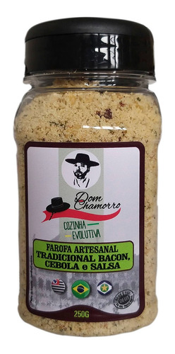 Imagem 3 de 4 de Kit 02 Farofas Cebola E Salsa & Natural Com Ervas