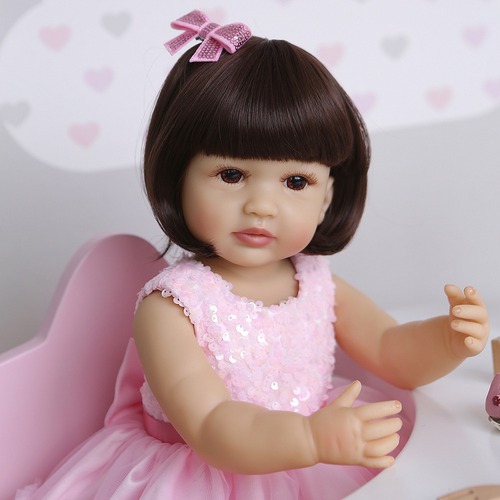 Art Doll Decdeal, 22 Pulgadas, Silicona Para Bebé, Cuerpo Co