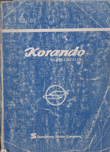 Manual De Despiece Korando Año 1997 Con Detalles