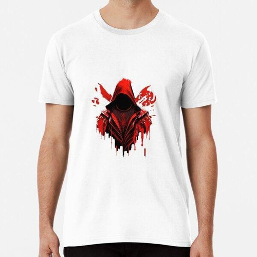 Remera Assassin Red Unisex Mystery Shirt Algodon Premium 