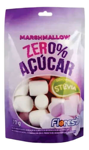 Marshmallow Zero Açúcar 70 Gr Florestal