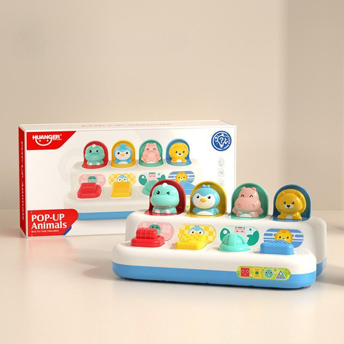 Brinquedo Pop Up Switch Box Para Bebês Puzzle Brinquedos De