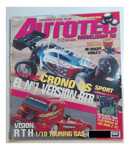 Revista Autotec Modelismo Rc 140 Año Xi Crono Rs