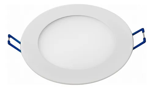 Panel Led Redondo 18w Embutido Megabright Pack 2 Und