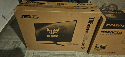 Monitor Asus Tuf Gaming Vg32vq1b 31.5 Curvo Negro 2k 165hz (Usado)