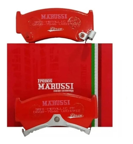 Pastillas De Freno Marussi De Nissan B14 7546 