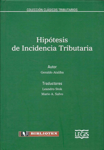 Hipotesis De Incidencia Tributaria - Ataliba - Dyf