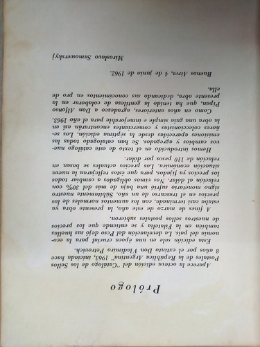 Libro Catálogo Sellos Postales Argentina 1963 (Usado)