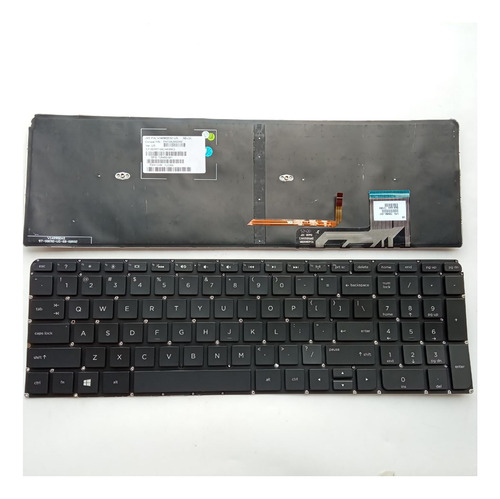 Teclado Retroiluminado Para Portatil Hp Envy M6-k022dx M6-k