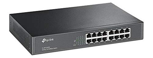 Tplink 16 Port Fast Ethernet Switch No Gestionado | Plug And
