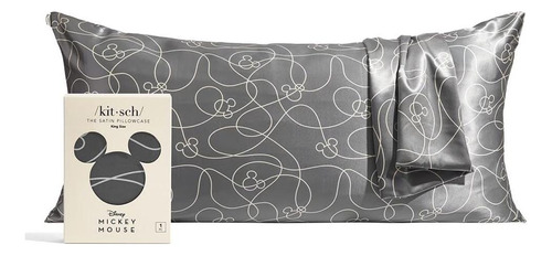 Funda De Almohada Kitsch Disney Mickey King Satén