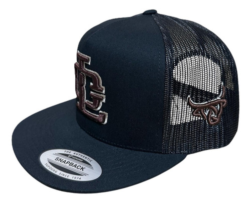 Gorras Yupoong Diseño Vaquero Bordado Frontal Y Lateral 3d Lost / Calf02 Ajustable Bordado 3d